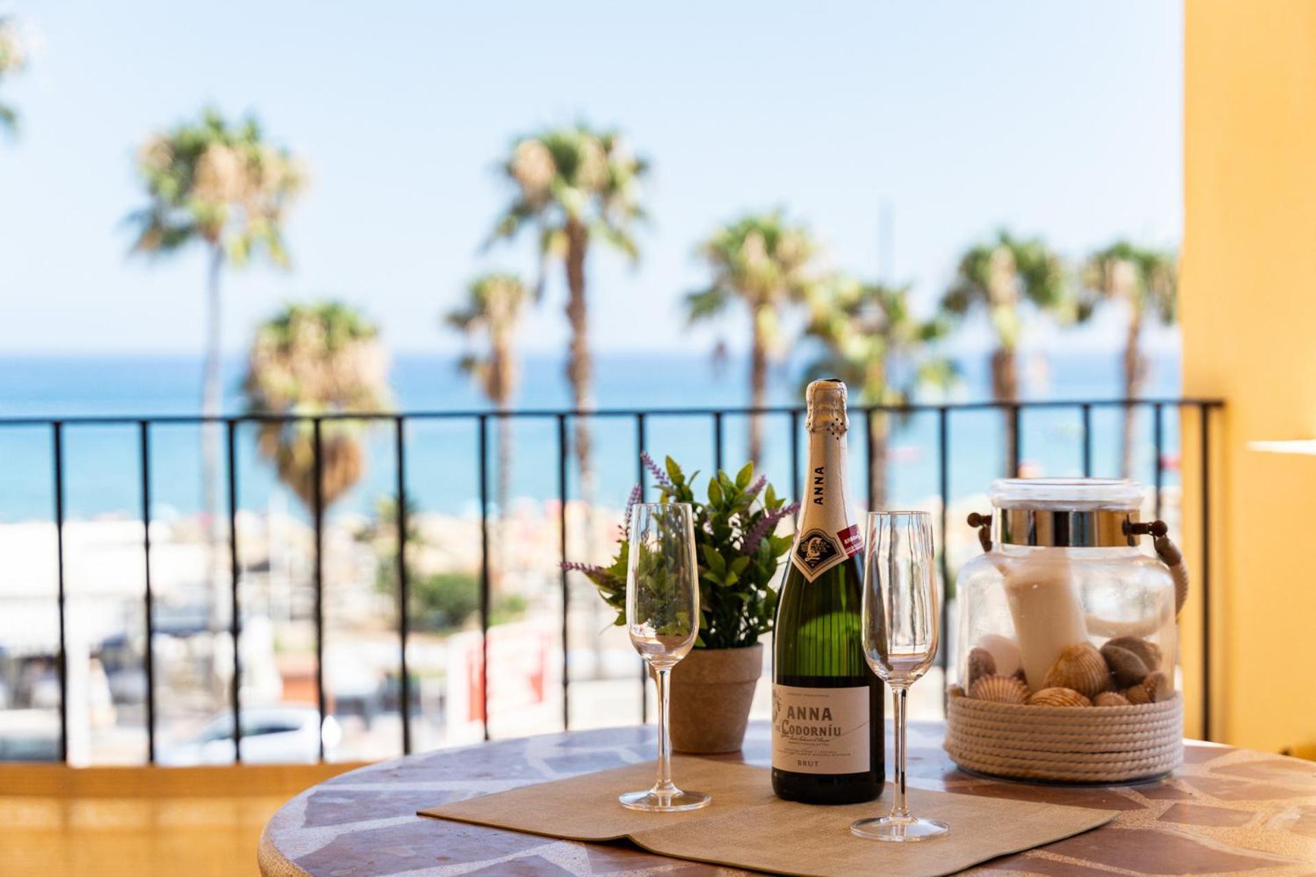 Malagasuite Las Palmeras Torremolinos Eksteriør bilde